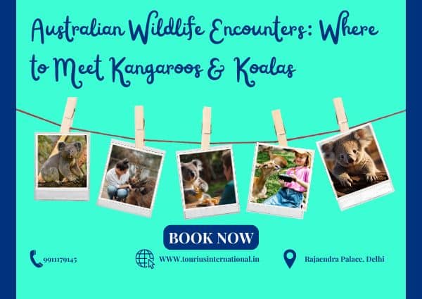 Australian Wildlife Encounters: Where To Meet Kangaroos & Koalas?